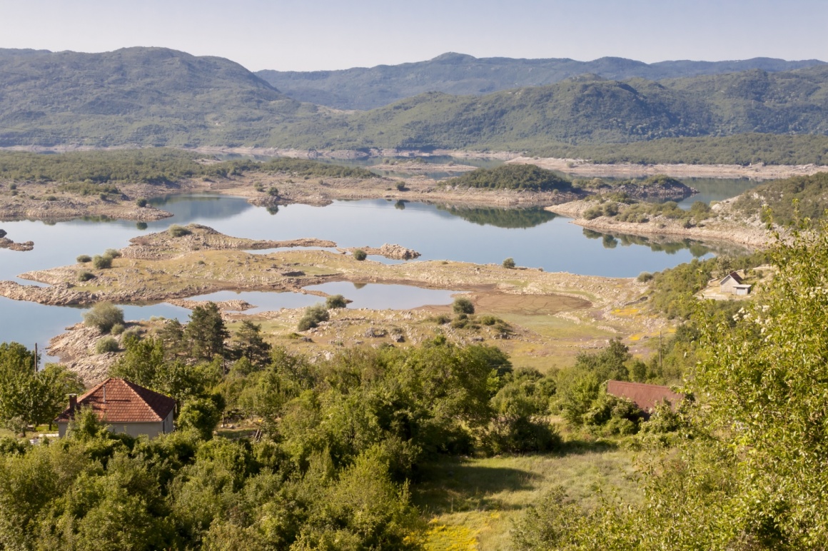 'Village on coast of Slano lake in Montenegro near Niksic.' - Dubrovnik